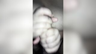 BBW Girlfriend Giving Hand job & tits fuck to her Boyfriend - 9 image