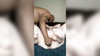 Slave pup bowling pin play 1