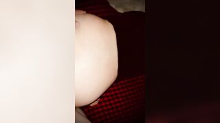 Barely pulled out before cuming on her big butt - 6 image