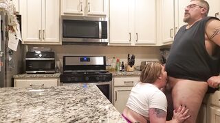Blowjob and Hard fuck in the kitchen - 5 image