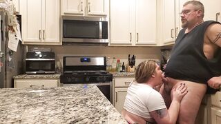 Blowjob and Hard fuck in the kitchen - 6 image