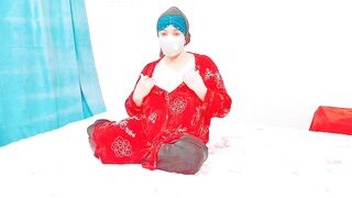 Big Tits Arab Chubby Show Boobs and Pussy - 2 image