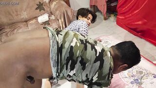 Tight pussy Loving Bengali two guys Squirts in Bathroom DP threesome sex - 8 image