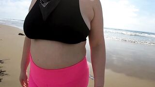 Frolicking Fluph: Pulic Beach Belly Play - 15 image