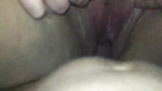 Fucking wife slaping pussy and finish with milk in her ass - 12 image