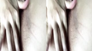VR ASMR hot sex  CLose up fucking a dildo orgasm - 9 image