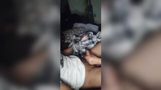 Surprising him withhead while watching TV, cums unexpectedly in my mouth!