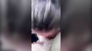 Giving head in car - 13 image