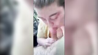 Giving head in car - 5 image