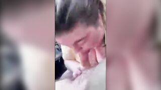 Giving head in car - 8 image