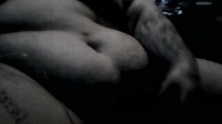 masturbating with thick black vib - 11 image