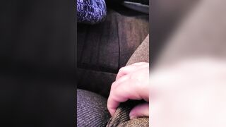 Rubbing my pussy through my leggings - 10 image