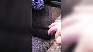 Rubbing my pussy through my leggings - 14 image