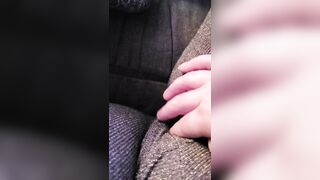 Rubbing my pussy through my leggings