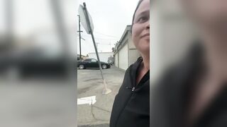 Flashing My Big Titties in my White Neighborhood - 12 image