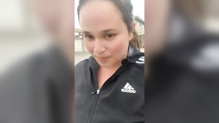 Flashing My Big Titties in my White Neighborhood - 15 image