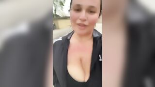 Flashing My Big Titties in my White Neighborhood - 6 image