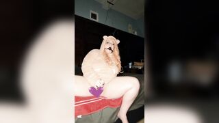 Teddy bear hoodie tease - 6 image