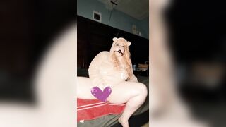 Teddy bear hoodie tease - 7 image