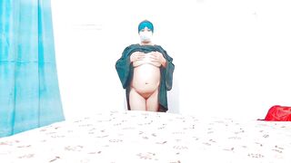 muslim niqab babe girl showing boobs and pussy - 2 image