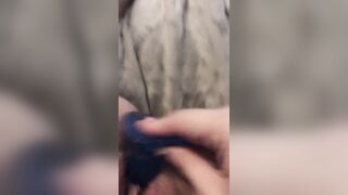 fucking my pussy with my dildo - 5 image