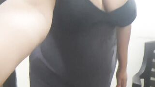 desi horny wife dancing on a call - 10 image