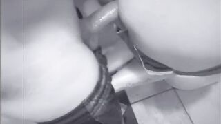 Perfect round ass booty Latina mom getting fucked doggy style - 4 image