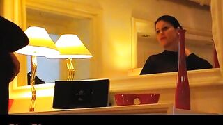 Pissing milf cunt in a hot catsuit - 5 image