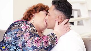 Hungry matures choose inexperienced cocks