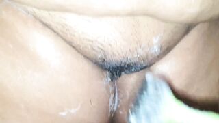 Shaving my fat pussy - 3 image