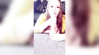 Nerdcandy smoking blowjob