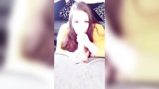 Nerdcandy smoking blowjob