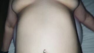 Nina is lying on her back on a pink balloon and I fuck her. - 9 image