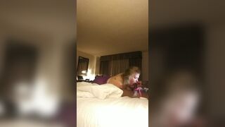 Bunny on her throat game again