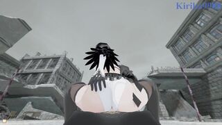 2B and A2 have deep sex in the city. - Nier: Automata POV Hentai