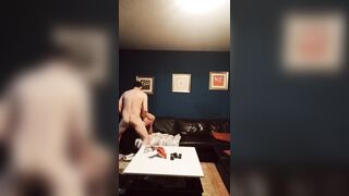 Stepmom seduces her stepson and fucks with him - 13 image