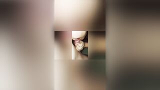 Stranger fuck my chubby wife and cum in her pussy - 14 image