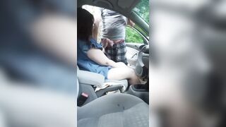 Blowjob from bbw dogging wife - 3 image