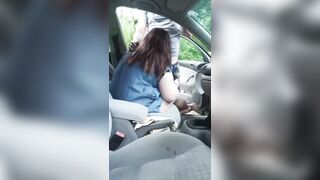 Blowjob from bbw dogging wife - 7 image