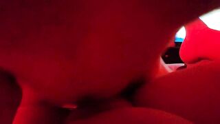 stepsis "rosie" fucks stepbro "krolla" under red lights after parents leave - 10 image