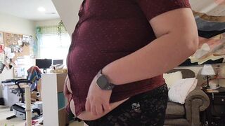 BBW INFLATES AND BUSTS OPEN SHIRT - 9 image