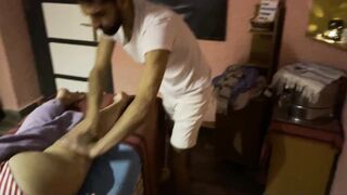 Pretty woman visited a Turkish massage parlor and received an intimate Massage with a Big ASS - 3 image