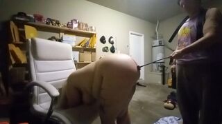 Mister Rockwell caught me sneaking back home after being a whore all night. Time to take my medicine - 1 image