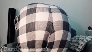 Hairy Ass BBW MILF Farting Katy Churchill KT Duckbutt Girls Gone Gross Gassy Girl Farts - 1 image