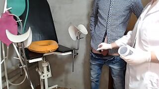 MILF nurse fingering my big cock - 1 image