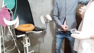 MILF nurse fingering my big cock - 14 image