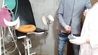 MILF nurse fingering my big cock - 15 image