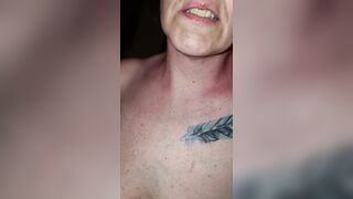 British bbw wife with anal butt-plug in reverse cowgirl, big tits - part 2 - 7 image