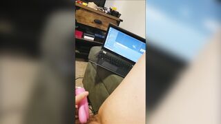 pawg fucks her pussy with a vibrator for her discord mod daddy - 4 image