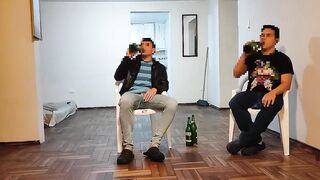 I go to my best friend's house to watch the game and I end up fucking his wife while he is with us - 2 image